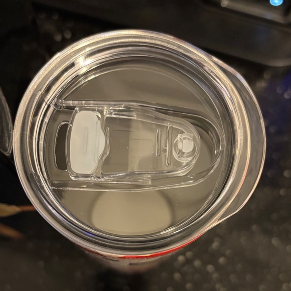 Target Themed Tumbler with Straw - Picture 3 of 4